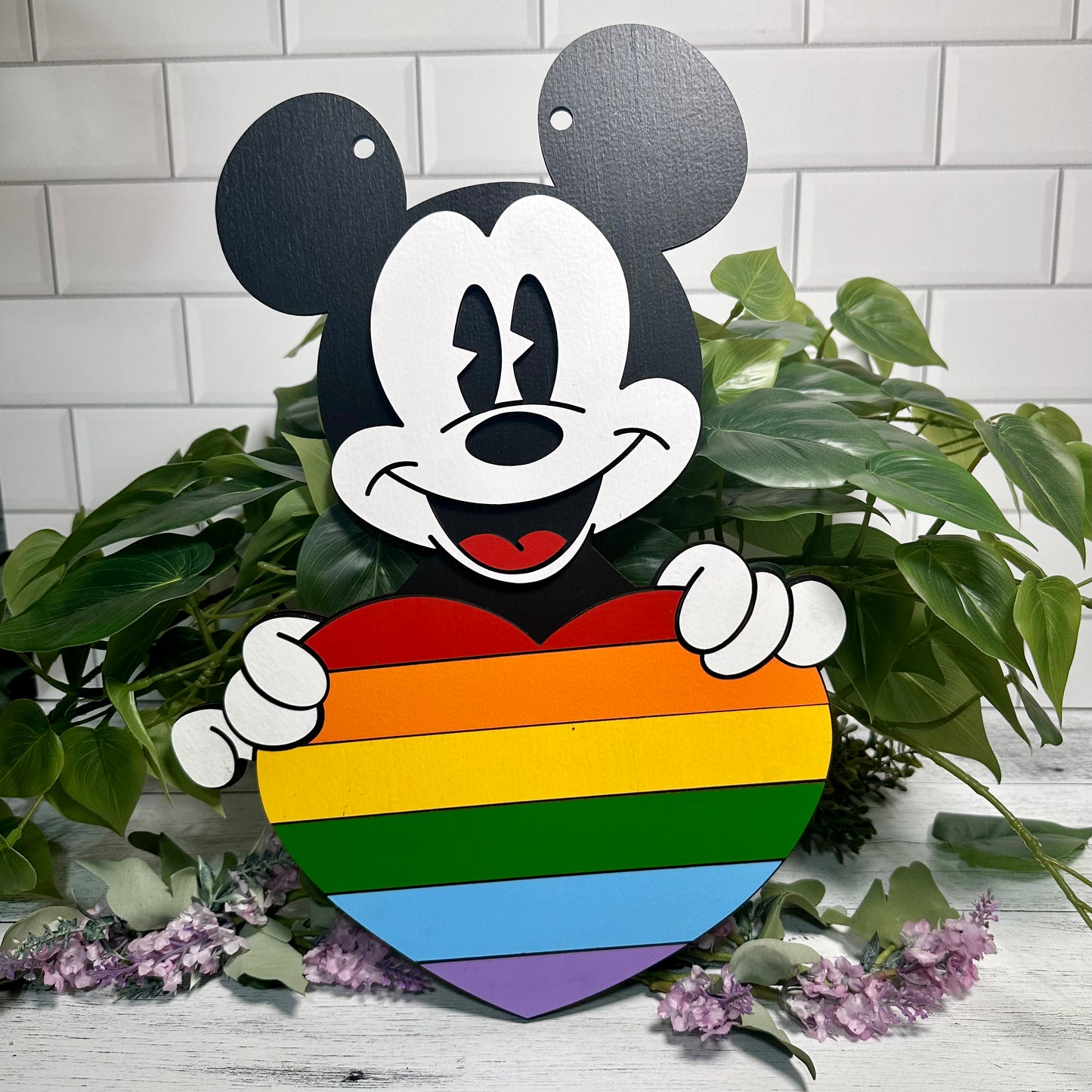 Pride Heart Wall Sign