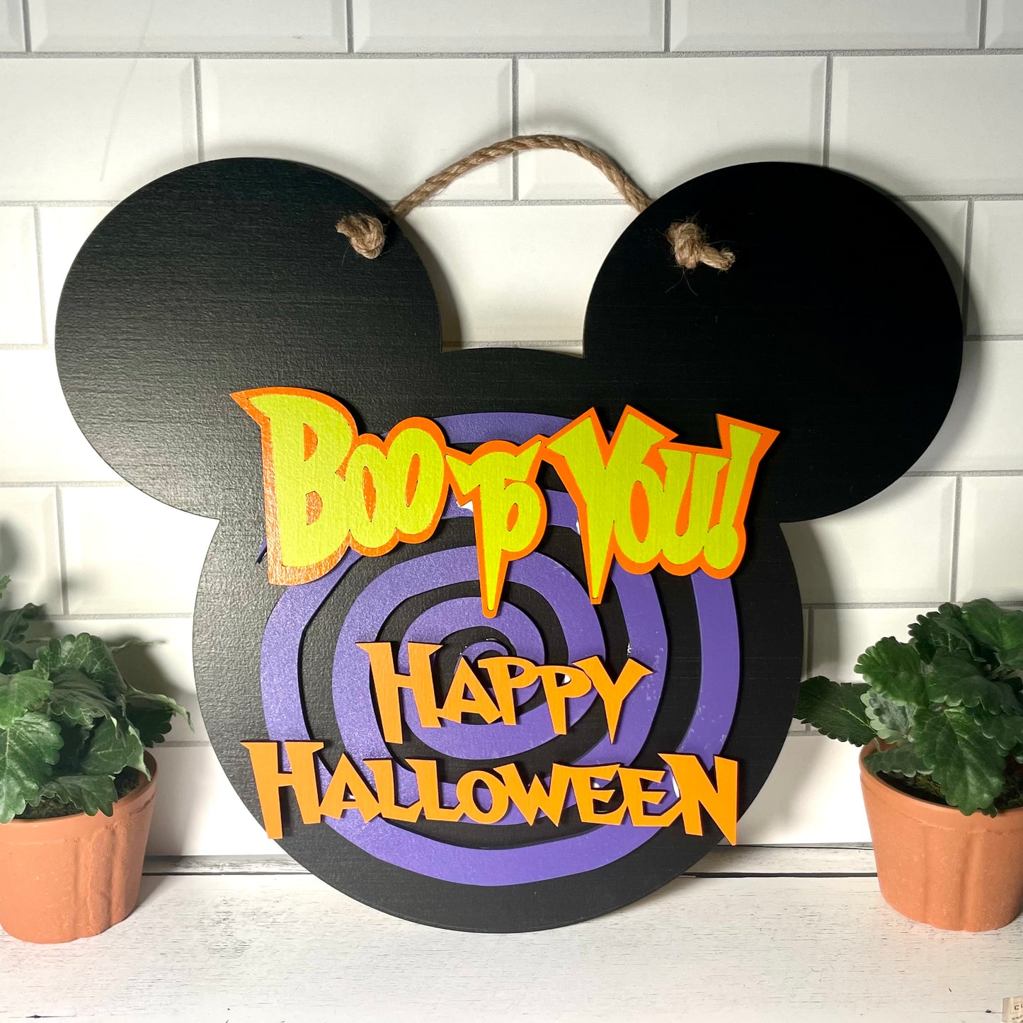 Not So Very Scary Wall Sign