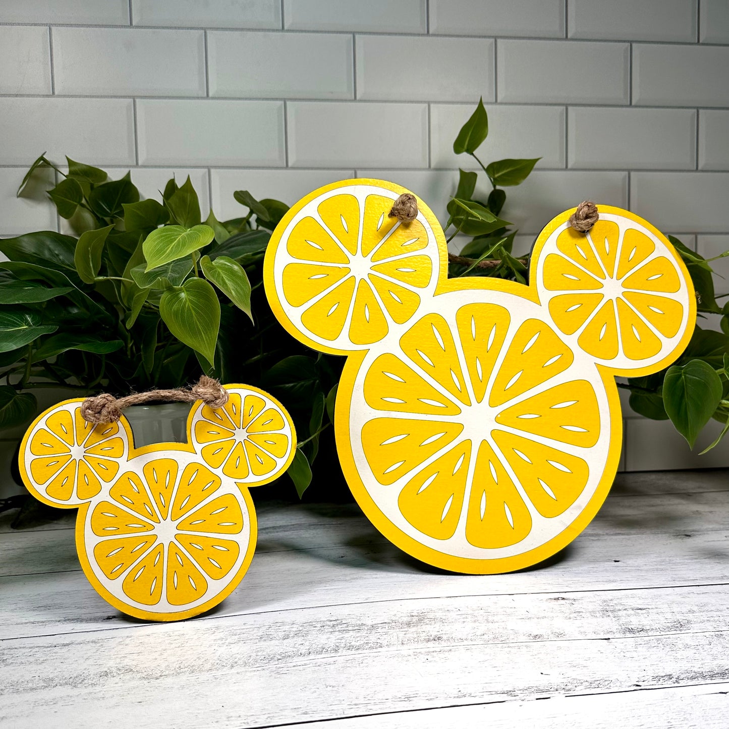 Lemon Mouse Wall Sign | Multiple Options