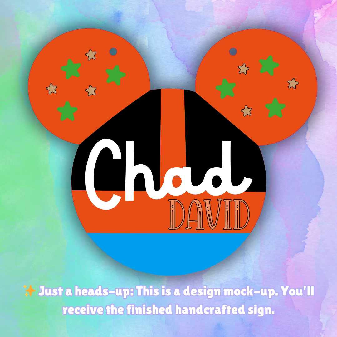 Enchanted Ears | Custom |  Goof Personalized Name Sign