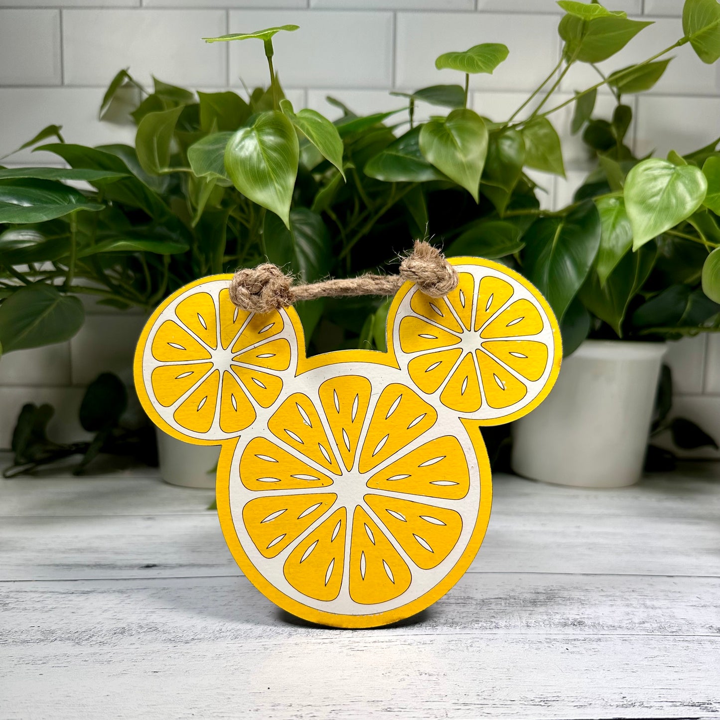 Lemon Mouse Wall Sign | Multiple Options