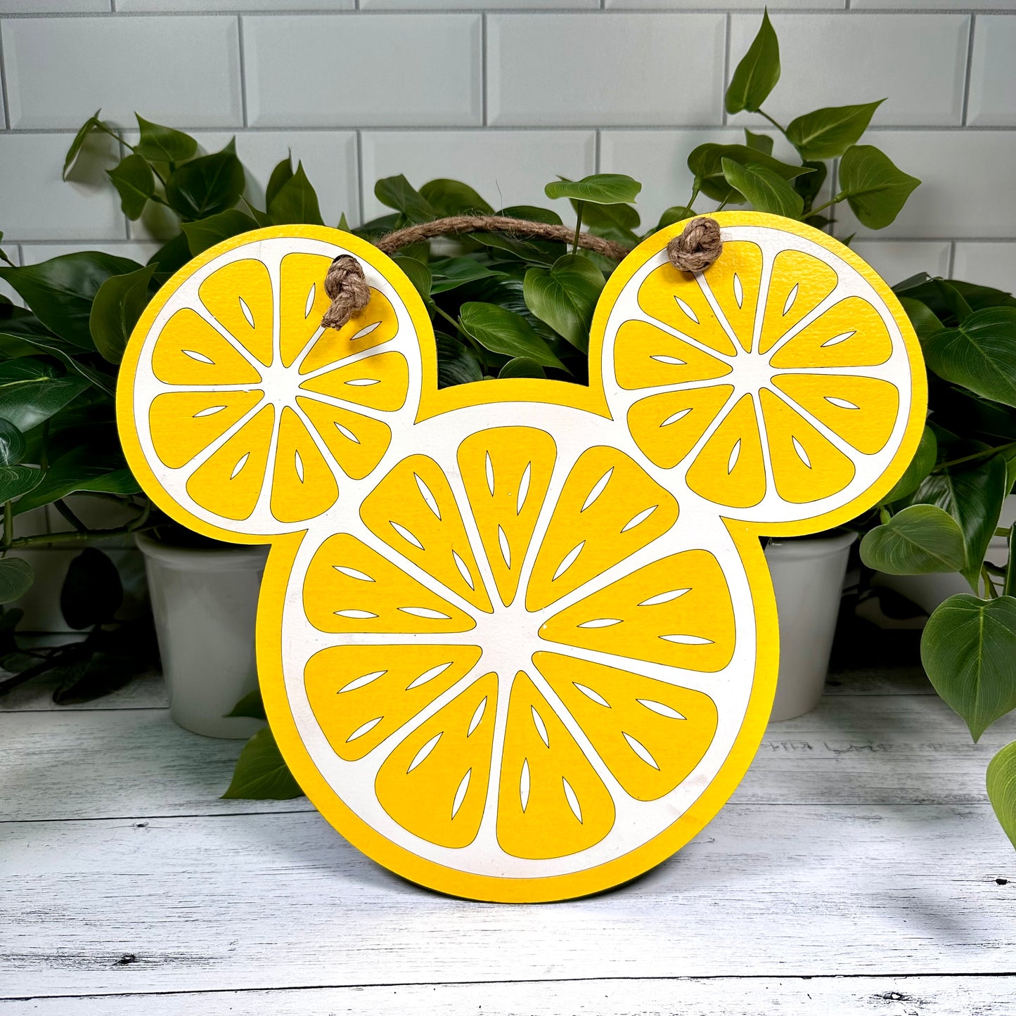 Lemon Mouse Wall Sign | Multiple Options