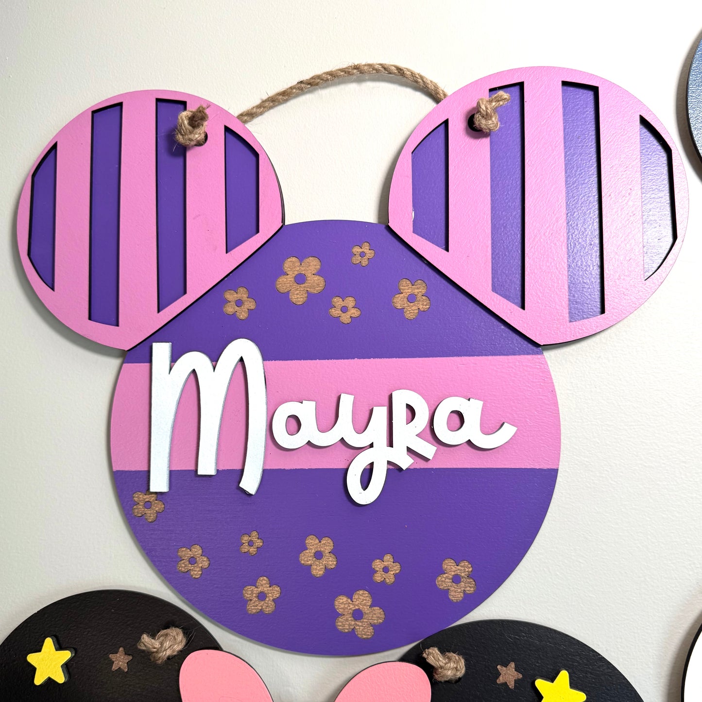 Enchanted Ears | Custom | Rapunzel Personalized Name Sign