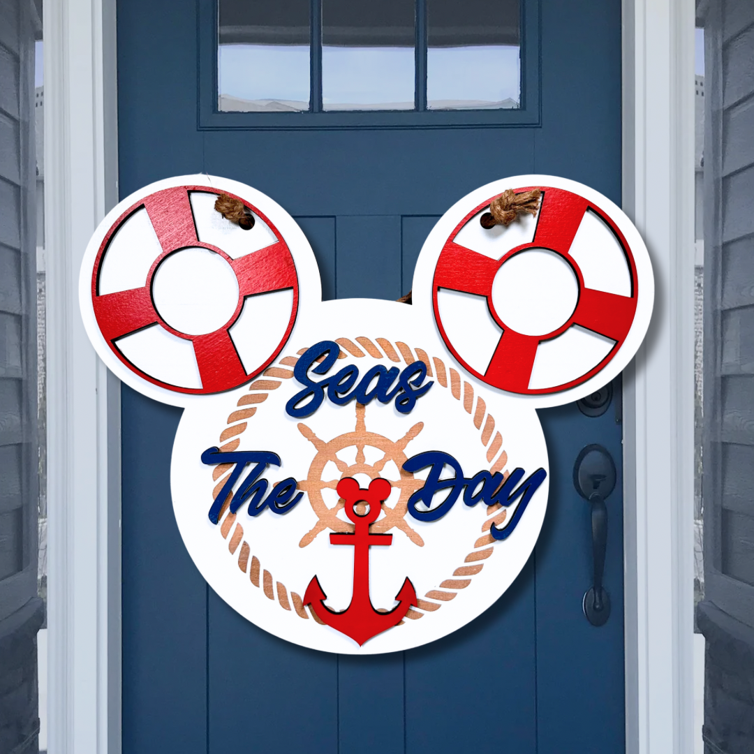 Seas The Day Wall Sign