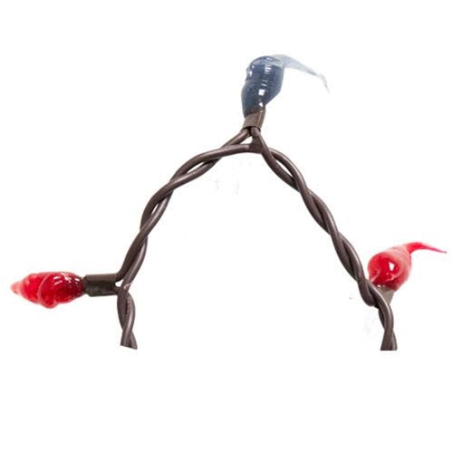 Scarlet & Gray Silicone Teeny Lights 20ct