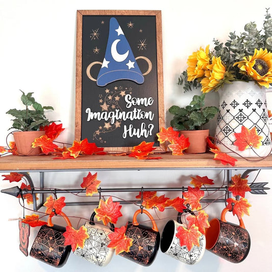 Some Imagination Huh? Park-Inspired Framed Sign