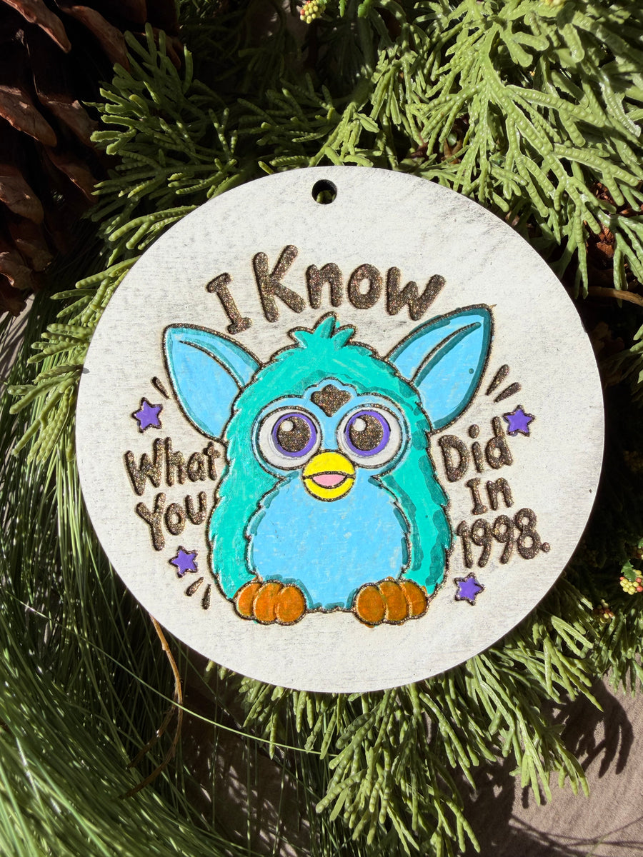 I Know What You Did in 1998 | Hand-Painted Round Ornament
