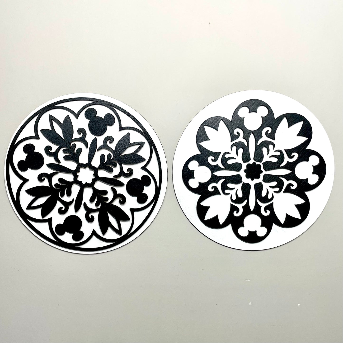 Mouse Home Round Set Of Two