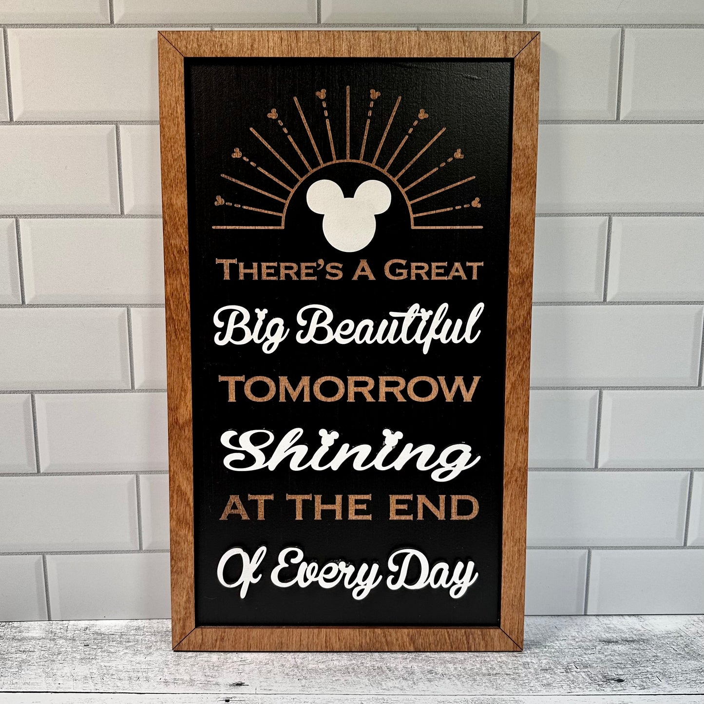Big Beautiful Park-Inspired Framed Sign