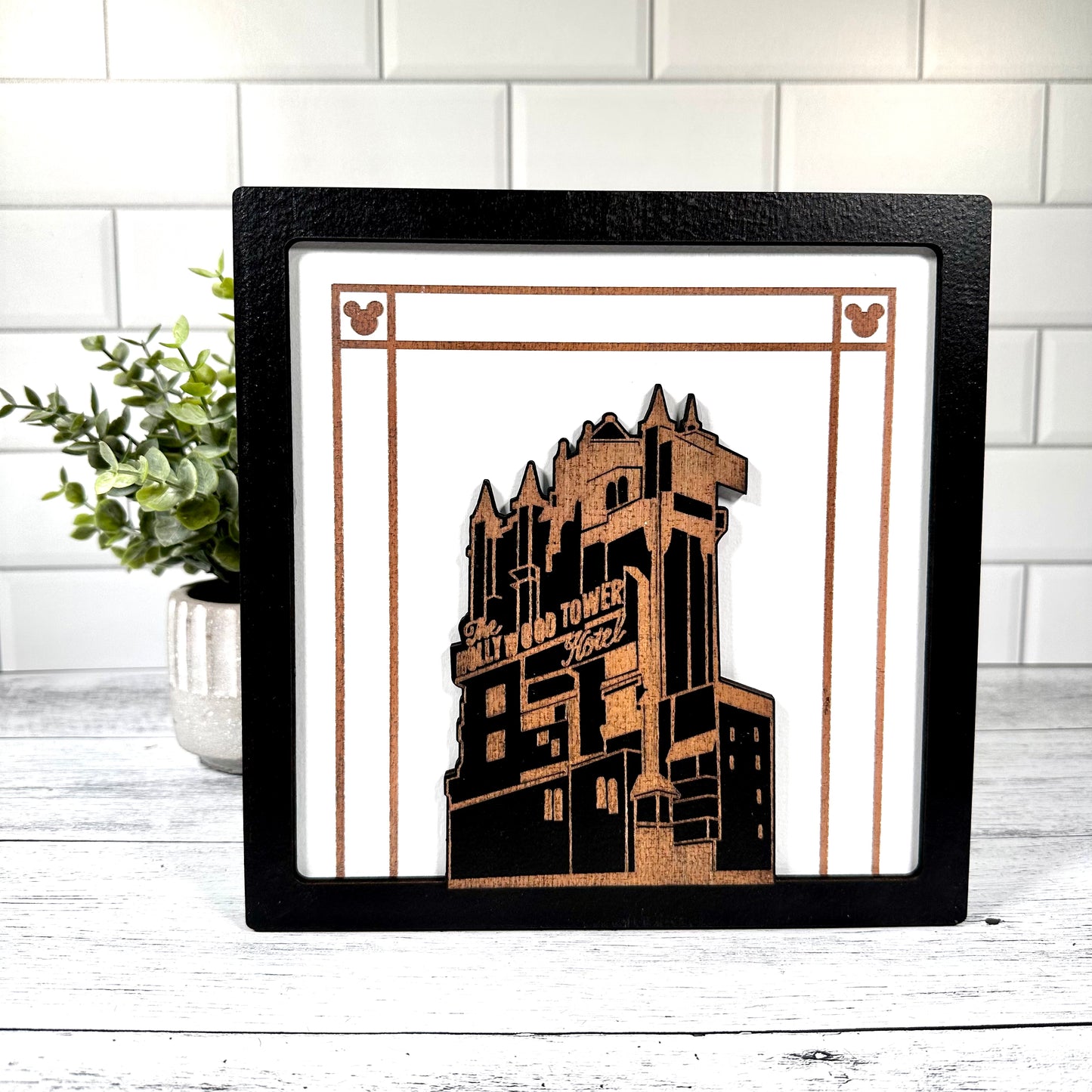 Iconic World Park Square Signs