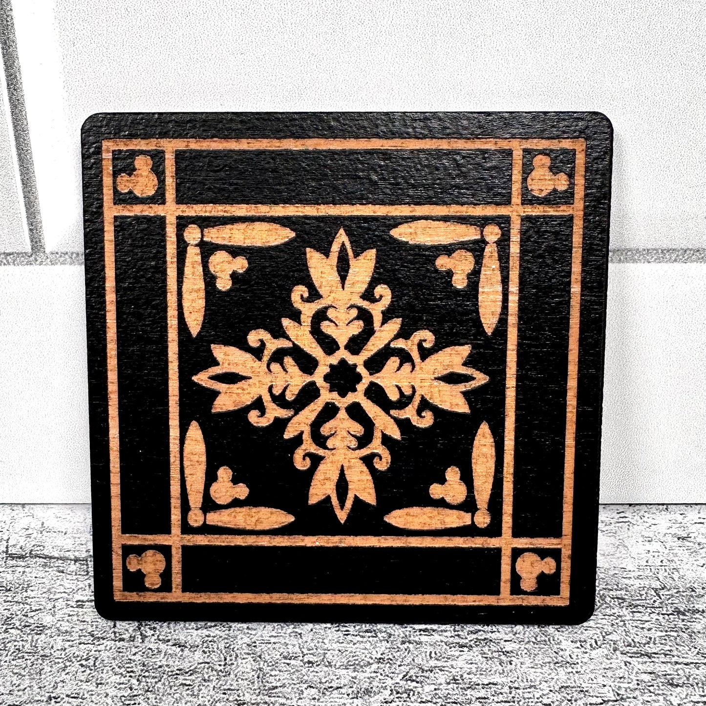 Square Mouse Home Collection Coasters