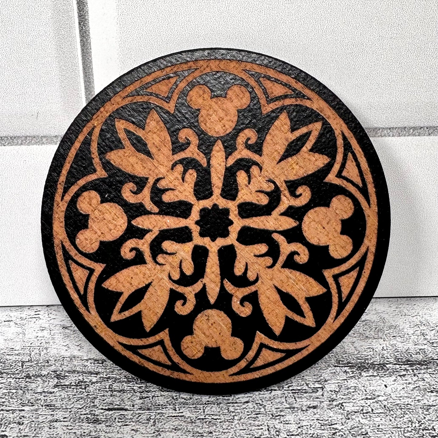 Round Mouse Home Collection Coasters