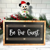 Be Our Guest | Tale As Old As Time Framed Sign - Handmade by JRW Design Co.