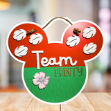 Enchanted Ears | Custom | Hawaiian Princess Personalized Name Sign