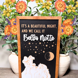 Bella Notte | It's A Beautiful Night Park-Inspired Framed Sign
