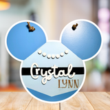 Enchanted Ears | Custom | Mindnight  Princess Personalized Name Sign