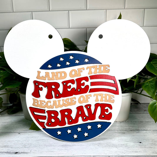 Brave Mouse Sign