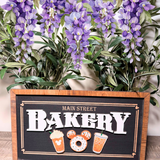 Main Street Bakery | Iced Coffee Framed Sign