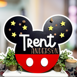Enchanted Ears | Custom | Boy Mouse Personalized Name Sign