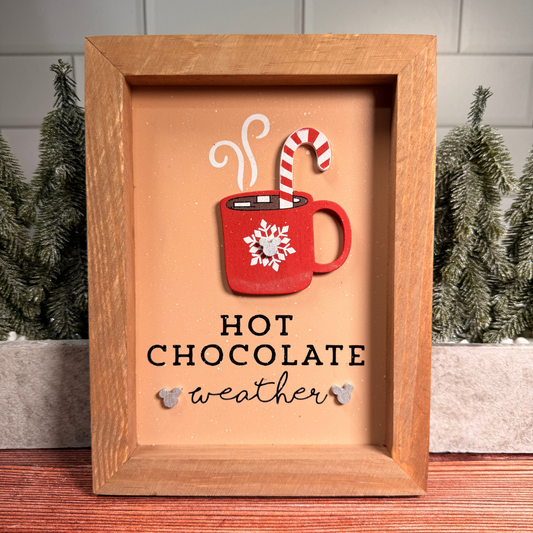 Magical Hot Chocolate Framed Sign