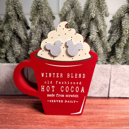Magical Winter Blend Hot Cocoa Chunky Cup Sitter