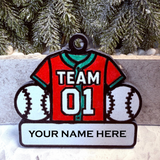 Baseball/Softball Dreams Ornament—Customizable