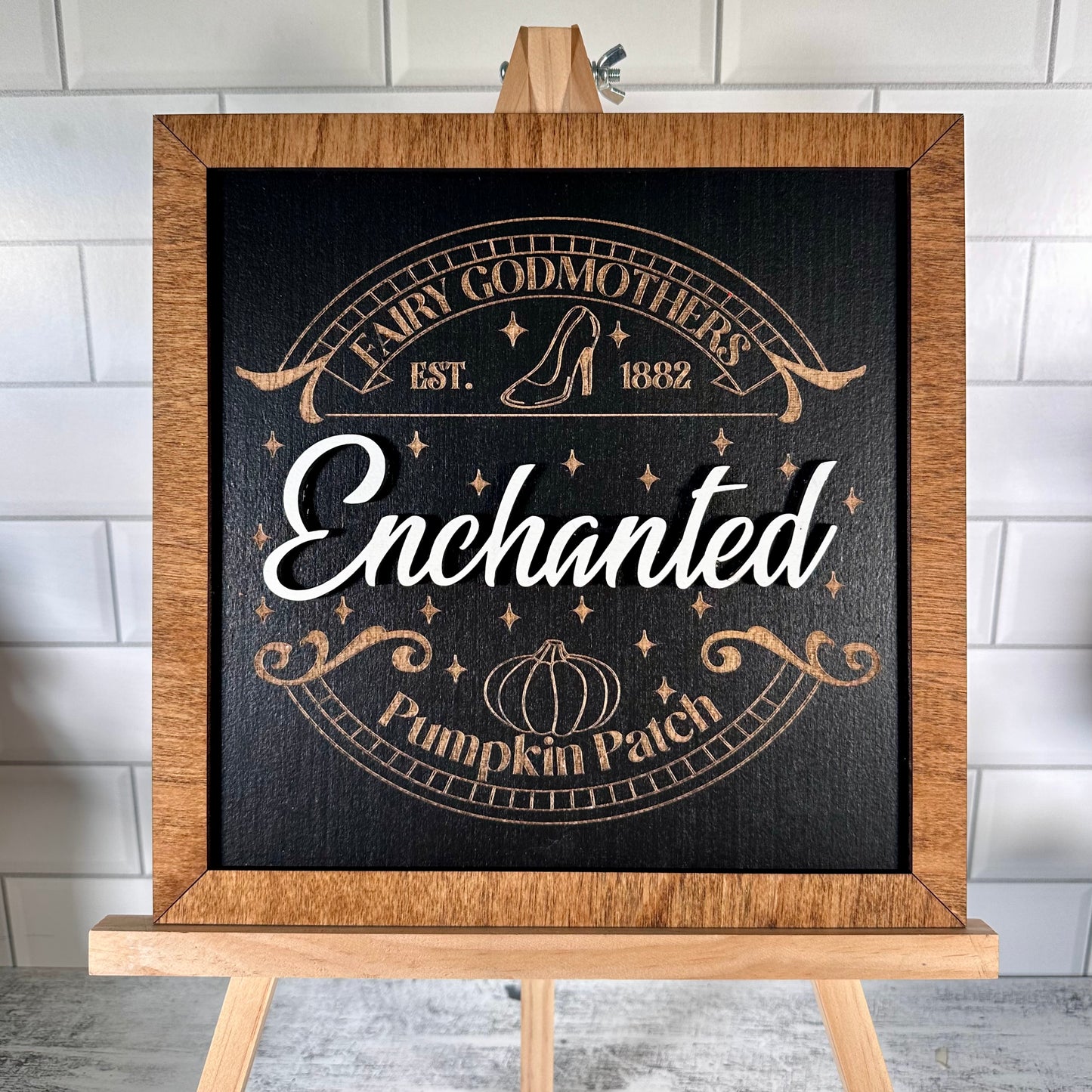 Enchanted Square Sign