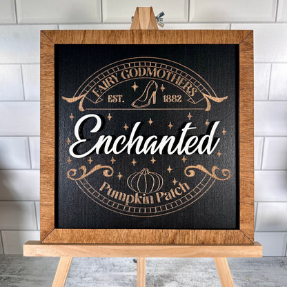 Enchanted Square Sign