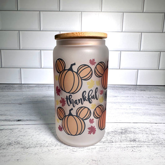 thankful Pumpkin | Halloween | Castle Coffee Crew Iced Crew