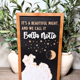 Bella Notte | It's A Beautiful Night Park-Inspired Framed Sign
