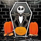 This Is Halloween Coffin Sign