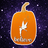 Believe Pumpkin Sign