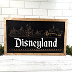 West Coast Park Skyline | Classic Attractions Framed Sign - Handmade by JRW Design Co.
