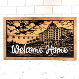 Welcome Home Riviera | Vacation Club Framed Sign