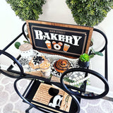 Main Street Bakery | Iced Coffee Framed Sign