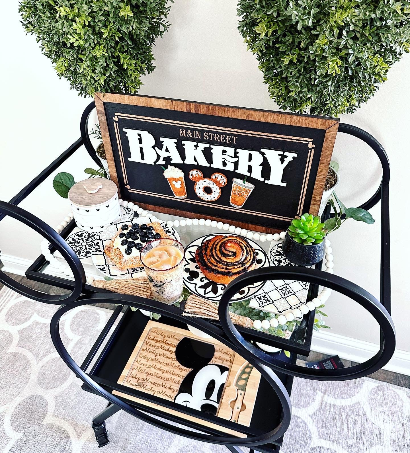 Main Street Bakery | Iced Coffee Framed Sign