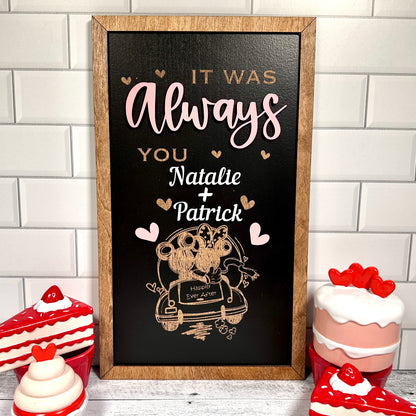 Always Custom Park-Inspired Framed Sign