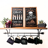 Dead And Breakfast Framed Halloween Sign