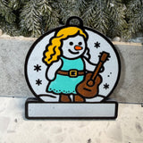 Debut Era Country Snowman Ornament—Personalize