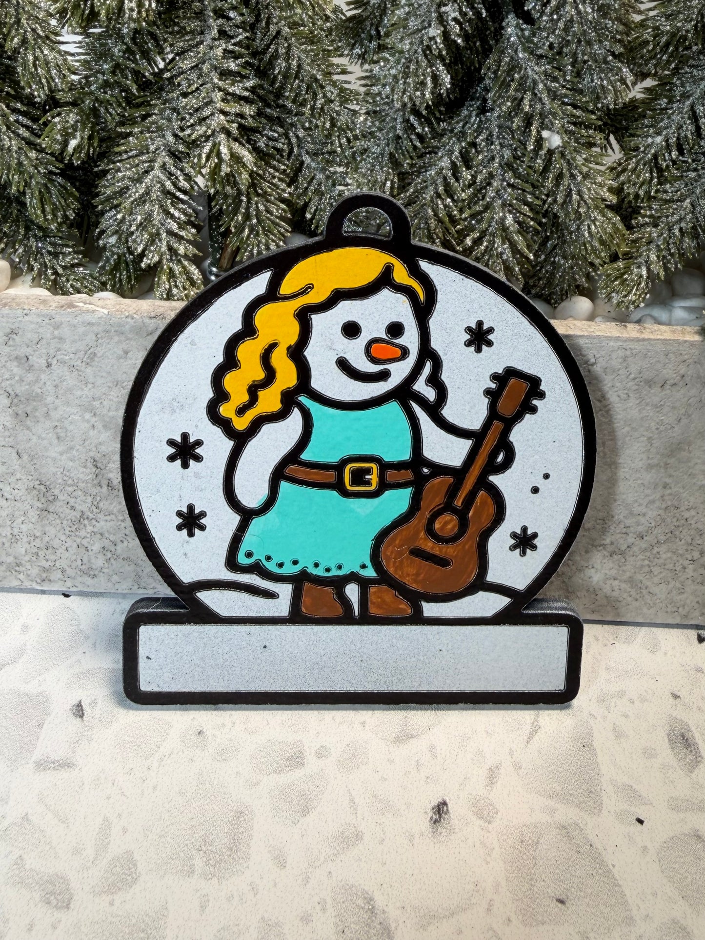 Debut Era Country Snowman Ornament—Personalize