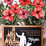 Grab Ahold Of Your Dreams | Unlocking Your Own Magic Framed Sign