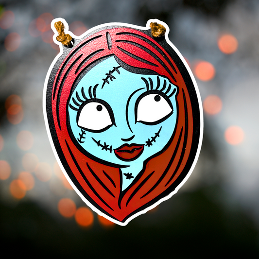Sally Nightmare Crew Hanging Sign