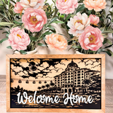 Welcome Home Riviera | Vacation Club Framed Sign