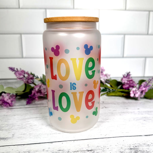 Love Is Love | Castle Coffee Crew Iced Cup