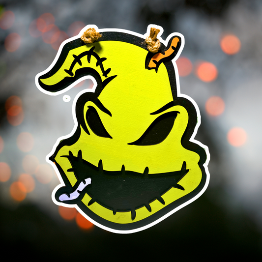 Oogie Nightmare Crew Hanging Sign