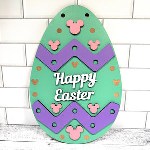 Happy Easter Egg Sign