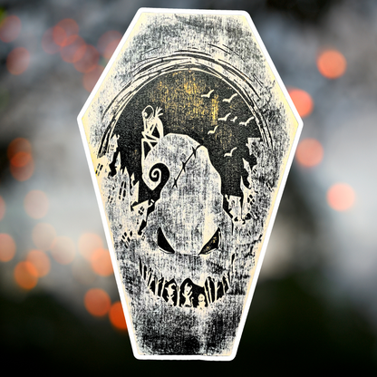 Nightmare Coffin Sign