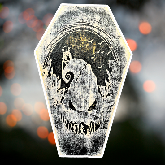 Nightmare Coffin Sign