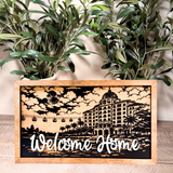 Welcome Home Riviera | Vacation Club Framed Sign