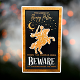 Ghost Social Framed Halloween Sign